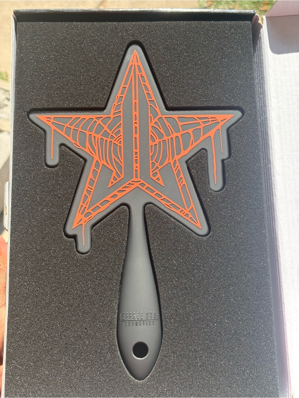 Jeffree Star Orange Star Hand Mirror special edition “weirdo”